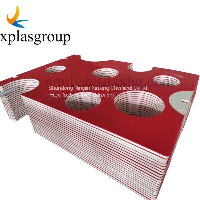 3 layer color HDPE sheet UV resistant textured hdpe plastic orange peel sheet