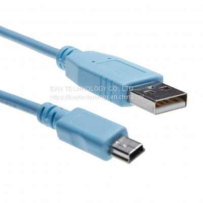 CAB-CONSOLE-USB Cisco cable 6 ft with USB Type A and mini-B