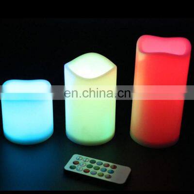 Muti-colors Changed by Remote Control Battery Operated Tea Lights Led Flameless Candle photo-4
