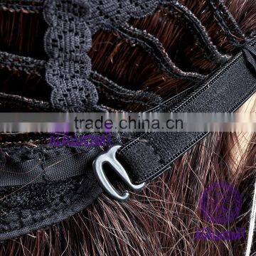 Fashion Ladies Slanting Bang Wigs Fair photo-2