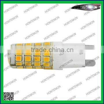 G9 2835 SMD 3.5W AC 220V 350LM LED Corn Light Lamp with Transparent Cover