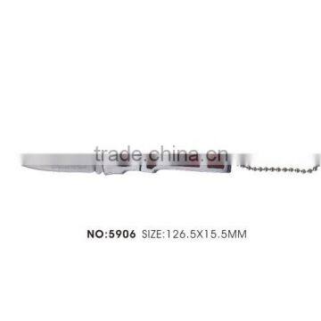 Damascus Knife Wood Handle Design Knife for Promotional Purpose