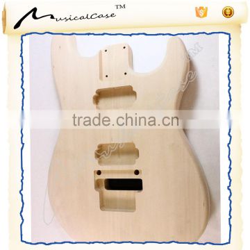 DIY electric guitar use unfinished guitar body , guitar kits china