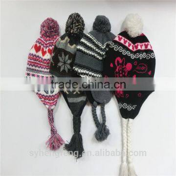 2015 Winter knitted women hat with