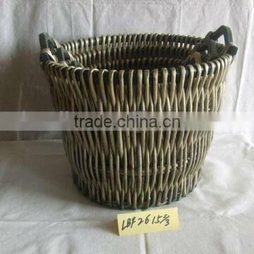 Storage willow basket.