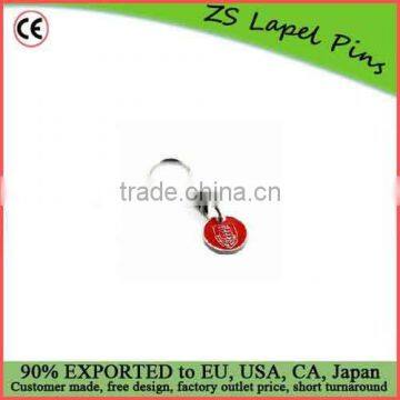 Custom Very Nice Gift Quality Trolley Coin Keyring photo-3