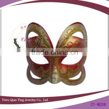 cheap decorative colorful butterfly shaped cocktail party masks for sale