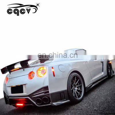 Replacement Nism Style Car Accessories for Nissan GTR With Spoiler Diffuser Front Bumper Side Skirt photo-4