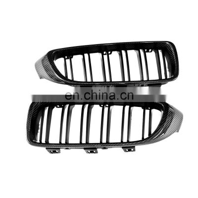 M4 Carbon Fiber ABS Front Kidney Grille For BMW F32 F33 F36 F80 M3 F83 F82