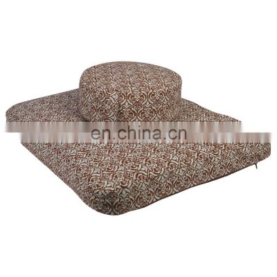 Bulk supplier of New design full printed custom color private label Meditation yoga cushion set