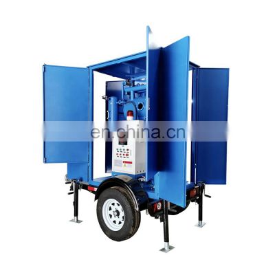 Transformer Oil Treatment Unit/ Transformer Oil Dehydration Equipment/ ZY Oil Cleaning Machine