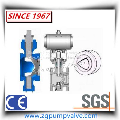 Duplex Stainless Steel 2205 V Type Ball Valve