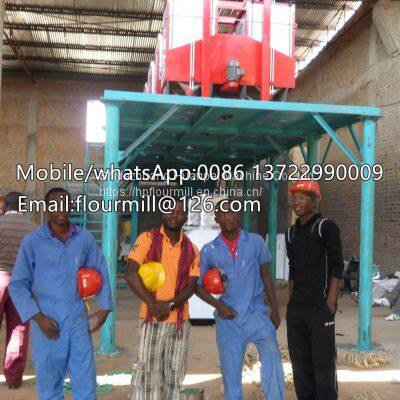 African Standards Maize Large Commercial Efficiency 100ton Corn Flour Mill Machine With Price photo-4