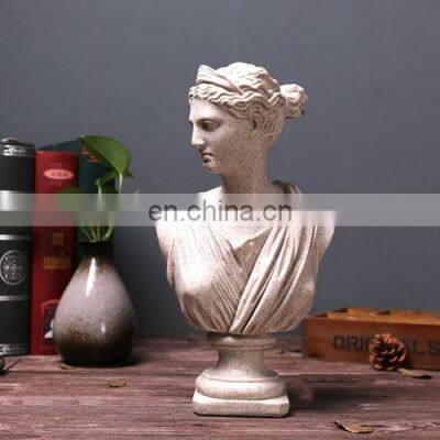 American - French Country Plaster Sketch Figures Like Sculpture Decoration