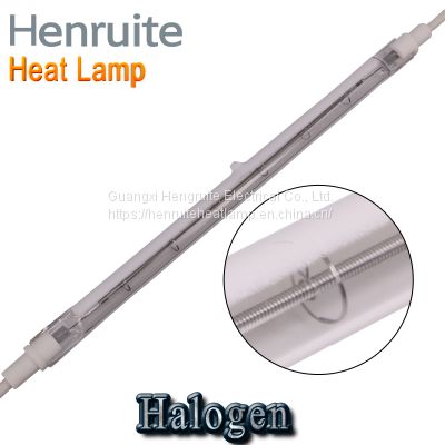 short wave quartz lamps 1500w Halogen blowing lamp