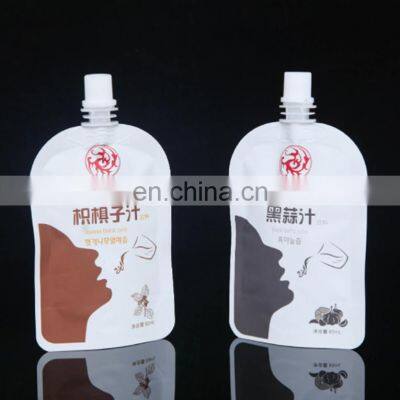 OEM Baby Food Grade Packaging Reusable Spout Top Stand up Pouch With Flat Bottom