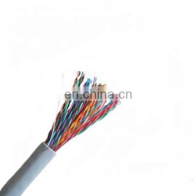 Best selling OEM 50pair telephone cable jelly filled multi pairs telephone cable brother young factory