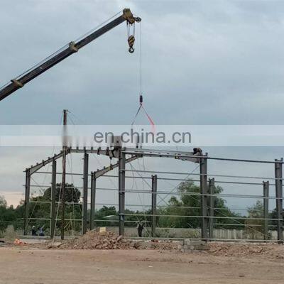 Prefabricated Industrial Warehouse Workshop Shed Metal Building Steel Structures photo-3
