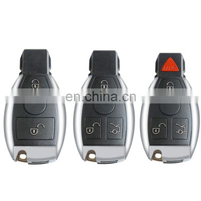 2 / 3 /3+1Buttons 433/315 MHZ BGA & NEC Auto Fob Remote Smart Car Key For Mercedes Benz C300 C350 CL500 CL600 CLS CLK GL ML SL