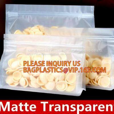 Soup Bag, Liquid Storage, Food Double Zip Lock Plastic Packaging Bag, Eco Friendly Zip Lock Bag, Polyethylene Packaging photo-4