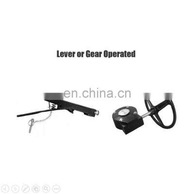 Various Sizes COVNA DN150 6 Inch PN16 NBR Rubber Seat Wafer Type Bare Shaft Stainless Steel Handle Butterfly Valve Upvc/brass/stainless/ photo-3