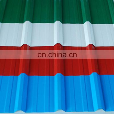 Purple Color Coated Corrugated Steel Roofing Sheet