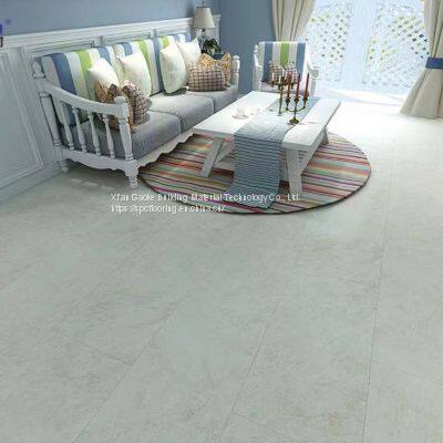 GKBM Greenpy SY-S3014 4mm Eco-Friendly Waterproof Click Gray Rock Stone Plastic Composite SPC Flooring for Office photo-3