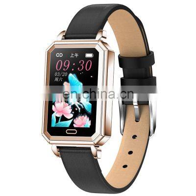 Light Black Sliver Slim Band Little Green Watch Hr Bp Smart Watch Bracelet Ladies Women Kw88 K16 Seri 7 Ht2