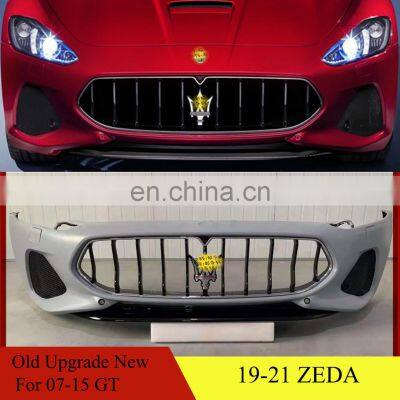 Runde Perfect Fitment Bumper For Old Maserati Gt 2007-2015 Upgrade 2019 Zeda New Front Bumper Assembly photo-3