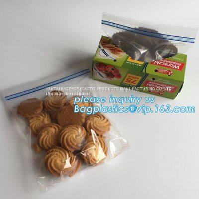 Slider Zipper Bag Plastic Bag With Zipper Resealable Zip Poly Bag, Mini Plastic Zipper Cosmetic Slider Zip Bags With Customized Logo Design photo-3