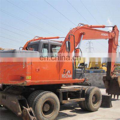 Original Japan Hitachi ZX160 Wheel Excavator on Sale in Shanghai photo-4
