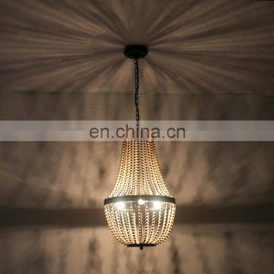 Hand-made Pendant Lamp French Style Restaurant LED Chandelier Lamp