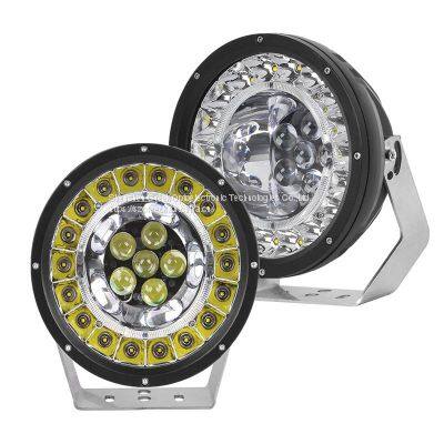 9 Inch 162W Round LED Driving Spotlight Work Light with DRL