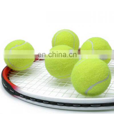 Hot-Selling Custom Logo Print Colored ball tennis balles de tennis tecnifibre