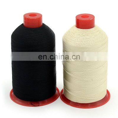 420D/3 High Tenacity hilo de poliester Hilos De Coser Thread For Shoe Sole