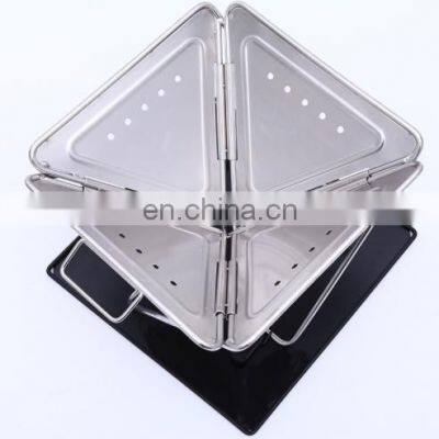 Hot Sale Promotional Suitcase Barbecue Portable Folding Outdoor Charcoal BBQ Grills photo-5