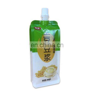 Custom Aluminum Foil Food Condiment Packing Liquid Flat Bottom Stand up Spout Pouch for Hot Sauce photo-4