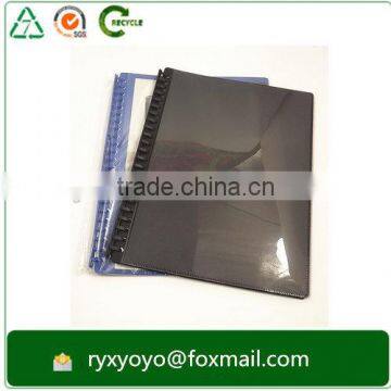 2015 High Quality a4 Clear Display Book pp Plastic Pocket File Folder photo-3