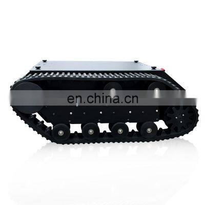 TinS-8H 100kg payload remote control mini tracked chassis crawler chassis ros robot