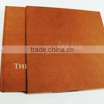 Hardbound book with slipcase