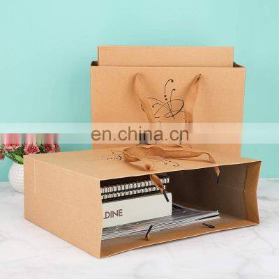 2020 Custom Paper Bag With Logo Print,paper Shopping Bag Price,paper Gift Bag Made in China photo-3