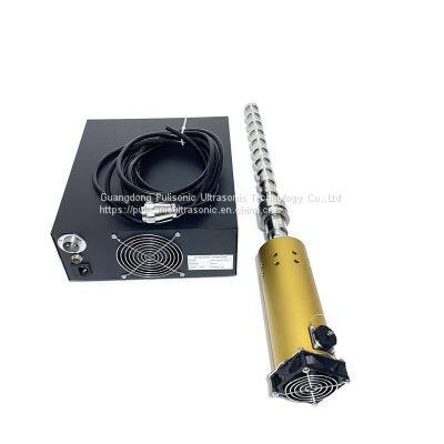 1500W Industrial Biodiesel Ultrasonic Reactor Vibration Probe For Herbal Oil Smelting photo-2