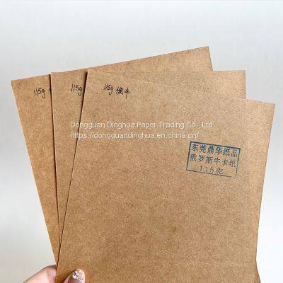 Kraft Test Liner Board  Russian Recycled Raw Materials Kraft Paper Liner 