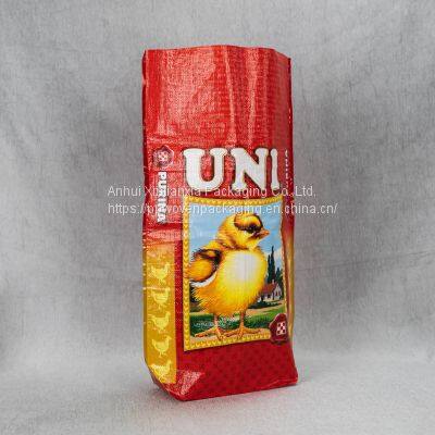 stock poultry feed bags 100pcs sell kraft paper plastic bag different size cheap big capacity sack