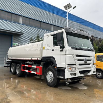 High quality Howo  6✖4 20000 Liter sprinkler truck for sale