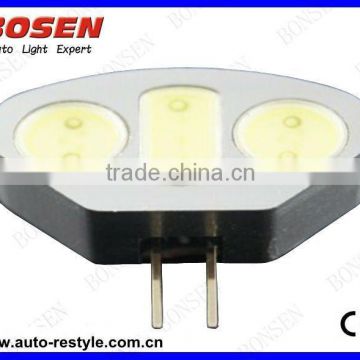 2013 new product 3w high power indoor G4 lamp BOS-G4D-3W