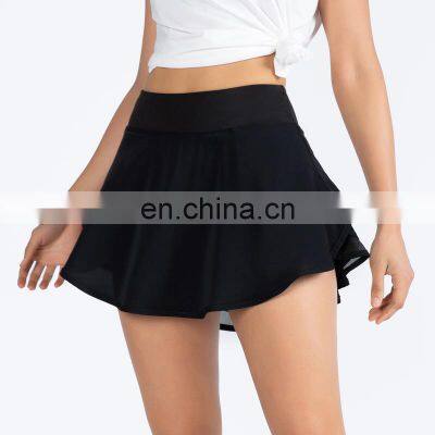 Summer New Tennis Yoga Sports Mini Skirt With Side Pocket Shorts Skirt Women Gym Outdoor Running Golf Fitness Wear Clothes photo-4