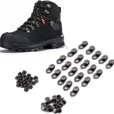 Shoes Boot Hardware Accessories Shoe Lace Single Hole/Double Hole/D Ring Loop Hook photo-2