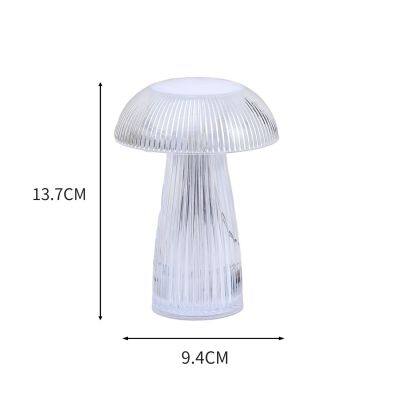 Jellyfish Light Creative Mushroom Light Decorative Ambiance Light Bedside Nightlight photo-4