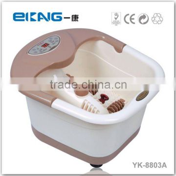 Heating foot massager bath